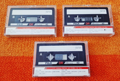 1x FUJI DR 60 * IEC I Type 1 * Tape Cassette Kassette Casete * 1988