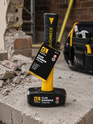Roughneck Schlägerhammer 4 Pfund 1,8 kg Fiberglasgriff Schwerlast Klumpenhammer