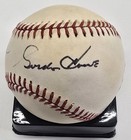 Gordie Howe & Marty Howe Autograph OAL Baseball PSA DNA