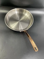 Viking 3-Ply 304 Stainless Steel Aluminum Core Fry Pan 12 inch w/ Copper Handle