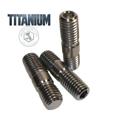 Auspuff Stehbolzen M8 x 1,25 30 mm lang Titan Grade 5