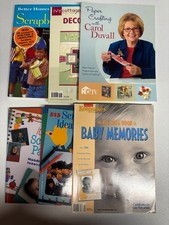 Scrapbooking and Paper Crafts Books - 6 Book Lot - Free Shipping