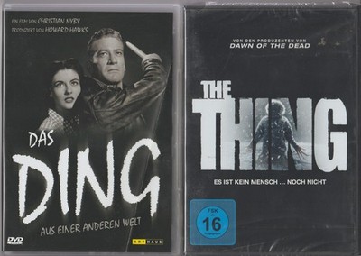 Das Ding aus einer anderen Welt - Original u. Neuverfilmung- DVD  - FSK 12+16