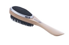 3 in 1 Lint Brush and Shoe Horn for Suit, Wool Coat, Sweaters, Shoes - Double...