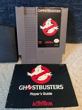 Ghostbusters -with Manual (Nintendo Entertainment System) Tested & Working!