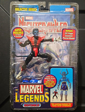 Marvel Legends Super Poseable Nightcrawler Galactus Series Figure Poster Book