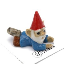 Little Critterz Fantasy Gnome "Callad" - Miniature Porcelain Figurine