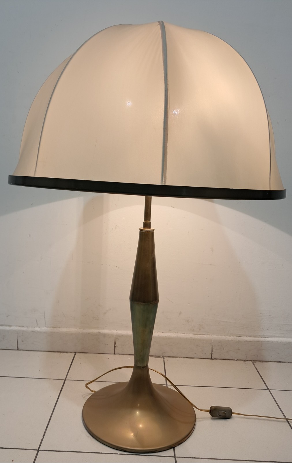 Piantana lampada da terra vintage Anni 70 di Ferdinando Loffredo