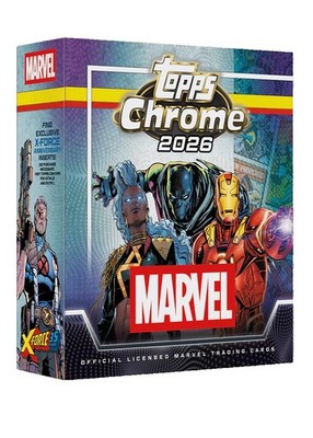 Topps Chrome  Marvel Comics 2026 Mega Box