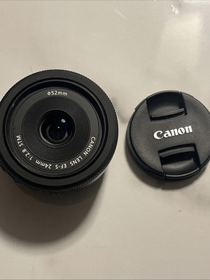 Canon EF-S 24mm f/2.8 STM Pancake Lens In Great Condition
