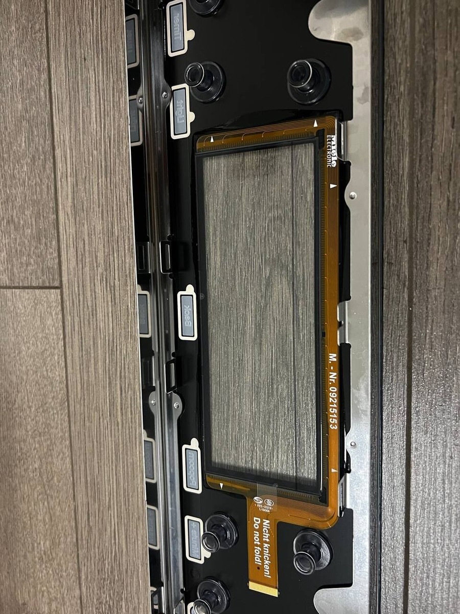 Genuine OEM Miele Fascia panel ss/cs 7684 SK BM NA KD 9817030 | eBay