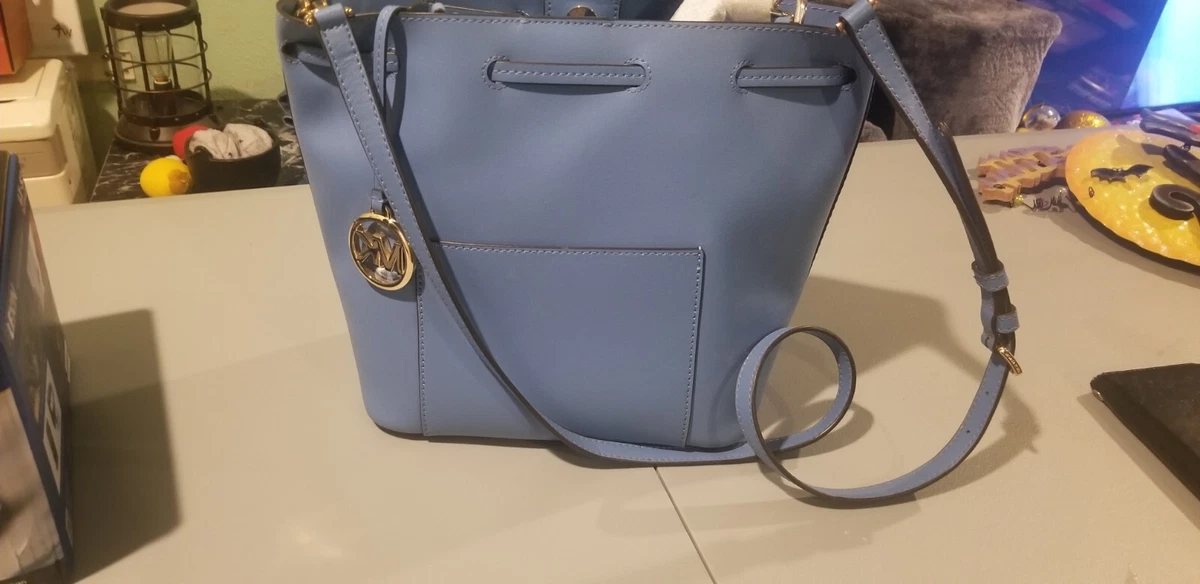 MICHAEL Michael Kors Light Blue Saffiano Lux Leather Ciara Satchel MICHAEL  Michael Kors | TLC