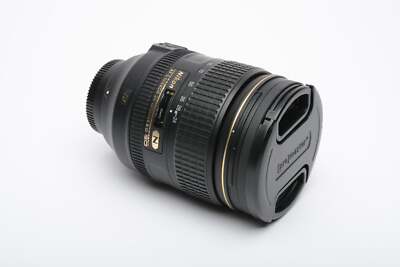 Nikon AF-S Nikkor 24-120mm f4G ED VR N zoom lens, USA w/Sky, pouch
