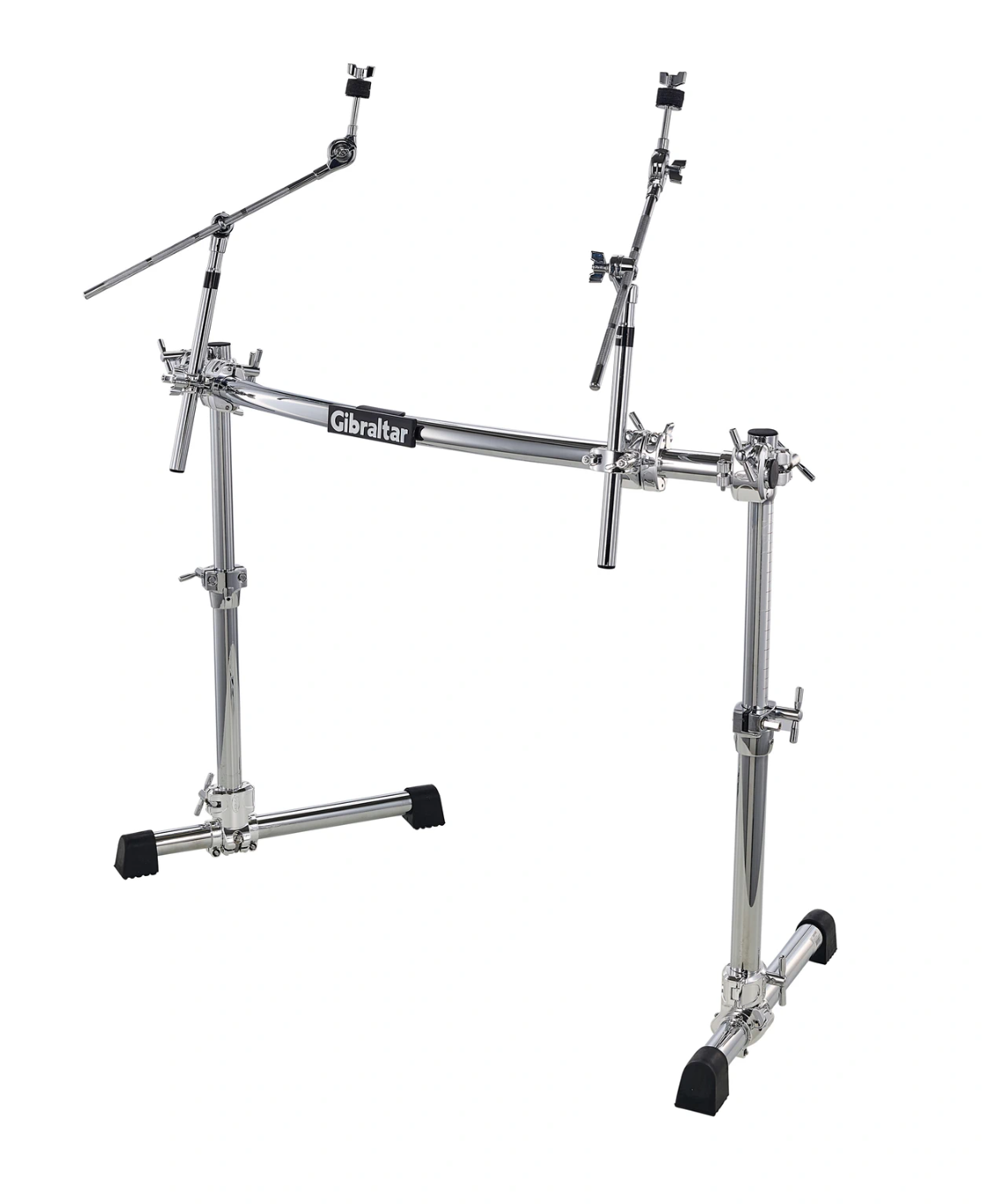 Gibraltar Drum Rack, Curved Bar w/Cymbal Arms GCS500H