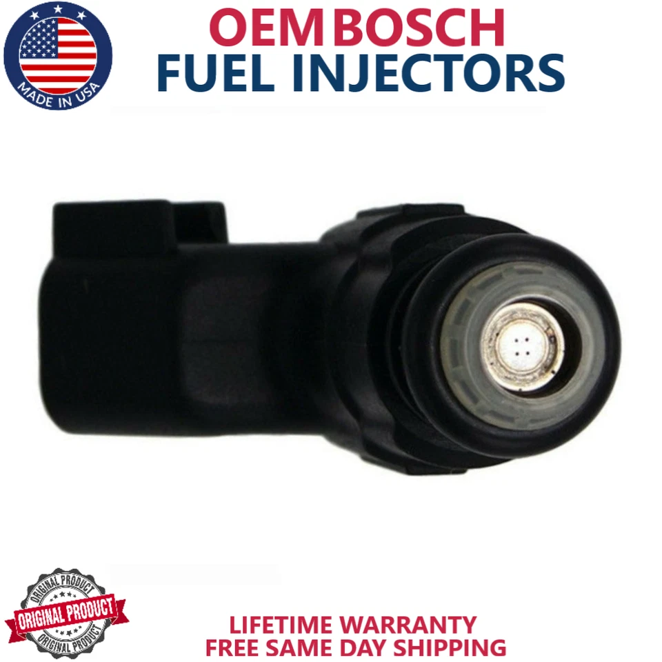 Injetores de combustível x6 GENUÍNOS BOSCH para 2004, 2005, 2006, 2007 Cadillac SRX 3.6L V6 - Imagem 3 de 4