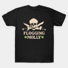 Flogging Molly Celtic punk band Punk Band Tour T-Shirt
