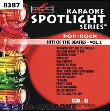 SOUND CHOICE KARAOKE BEATLES MOVIE HITS cdg CD G SC8387 v.2 HARD TO FIND 15 SONG