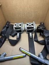 2013-2015 Malibu Front Seat Belt Seatbelt Retractor Set Pair Black Left Right