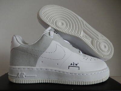 NIKE AIR FORCE 1 07 / ACW A COLD WALL WHITE MENS SZ 4 WMNS SZ 5.5 [BQ6924-100]