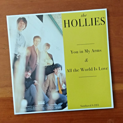 THE HOLLIES: You in My Arms / All the World is Love 7'' Vinyl Single Graham Nash