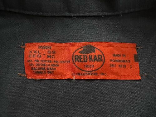 Camisa Hard Rock Hotel Albuquerque ROJA KAP Abotonada Mecánico Trabajo Garaje Talla XXL - Imagen 5 de 8