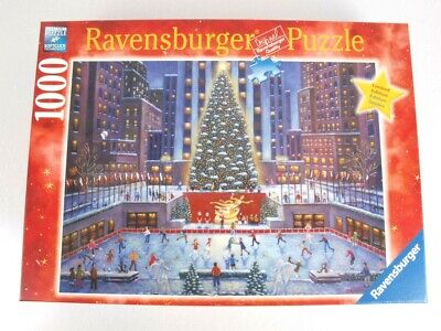 Ravensburger Christmas Puzzle Limited Edition 1000 Pc NYC Tree