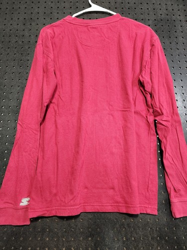 Y2K Vintage Oklahoma Sooners Long Sleeve Tshirt Starter Size Mens Medium - Picture 6 of 6