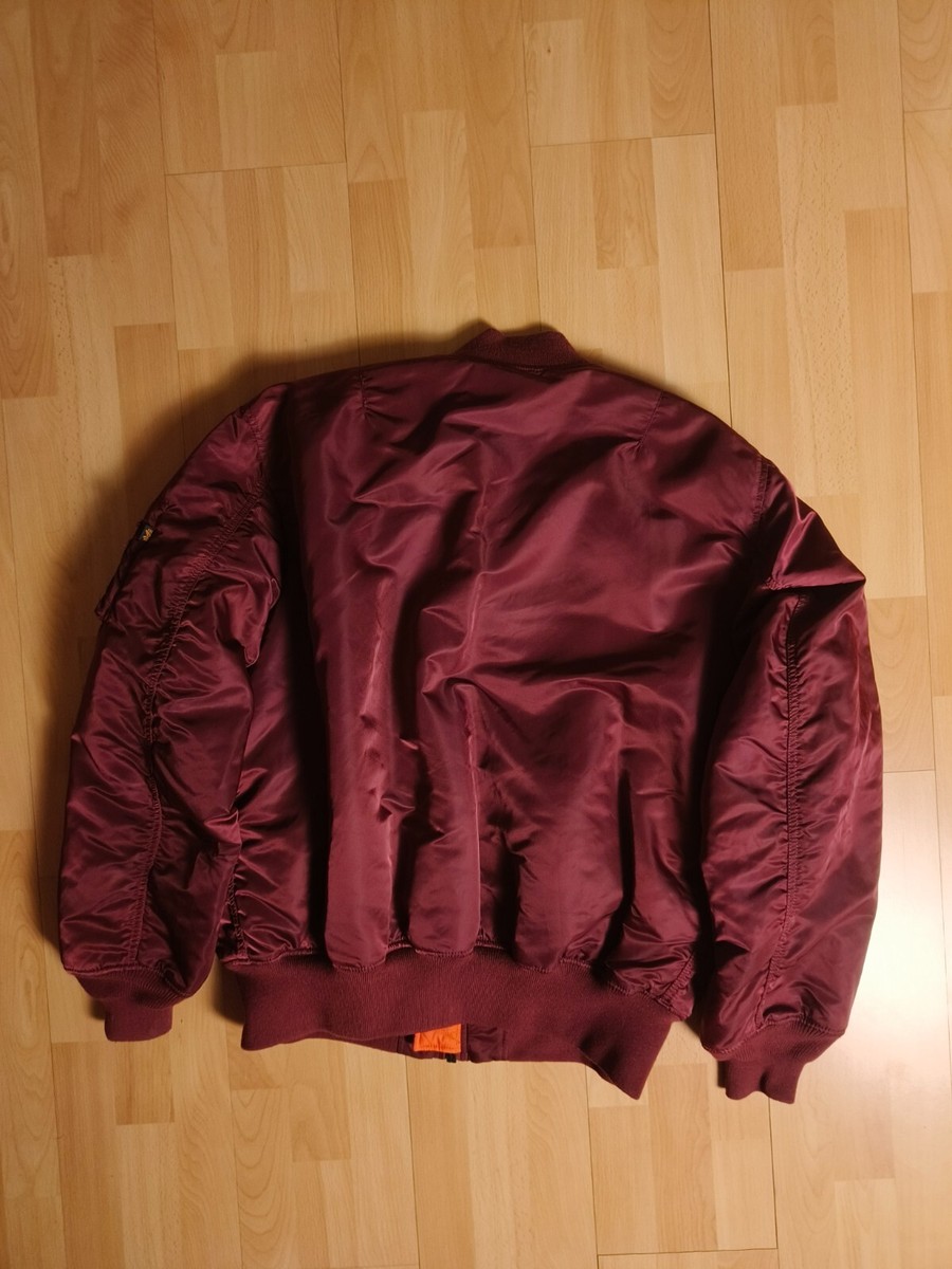 Alpha Industries Intermediate MA-1 Red Reversible Flyers