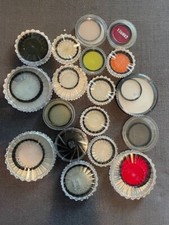 PRICE REDUCED  18 CAMERA LENS FILTERS FOR VARIOUS LENS SIZES