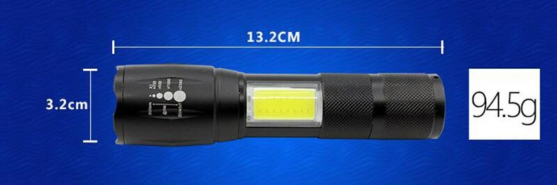 Mini LED flashlight USB rechargeable powerful flash light Torch Lamp AAA - Picture 6 of 20