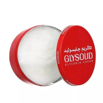 Glysolid glycerin cream moisturize the skin made in Germany 125 ML