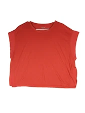 Old Navy Active Womens Ultralite Top Crew Neck Dolman Sleeve Size L Orange