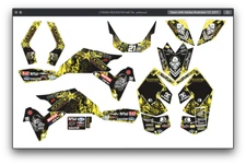 Fits Suzuki LTR450R GRAPHIC KIT STIKERS DECAL kit LTR 450r all years