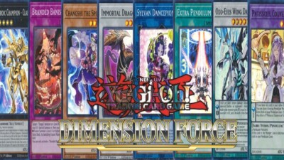 Yugioh Dimension Force DIFO Super Rare 1st Edition MINT