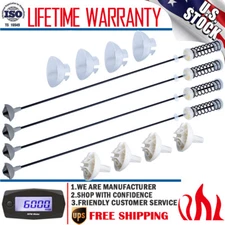 4x W10780048 Washer Suspension Spring Rod Kit for Whirlpool Kenmore Maytag Amana