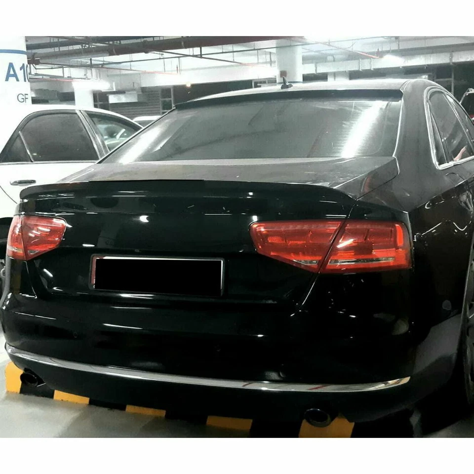 Alerón trasero de maletero ShSpd 284F para Audi A8 D4 2010~2017 sedán 4H Foto 3 de 4