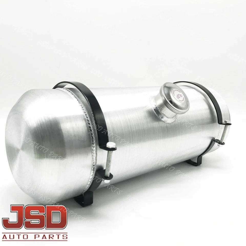 Центральное заполнение 1/4 NPT выпуск 4 галлона 8 x 20 закрученный алюминиевый бензобак / топливный бак - Изображение 2 из 4