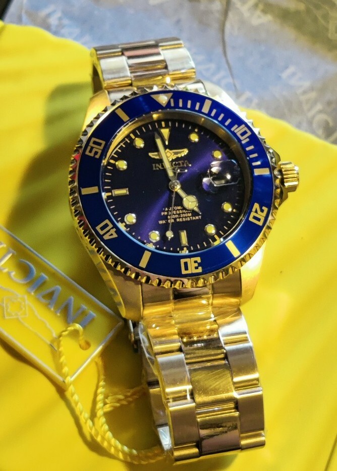 Invicta Pro Diver Automatic Blue Dial 
