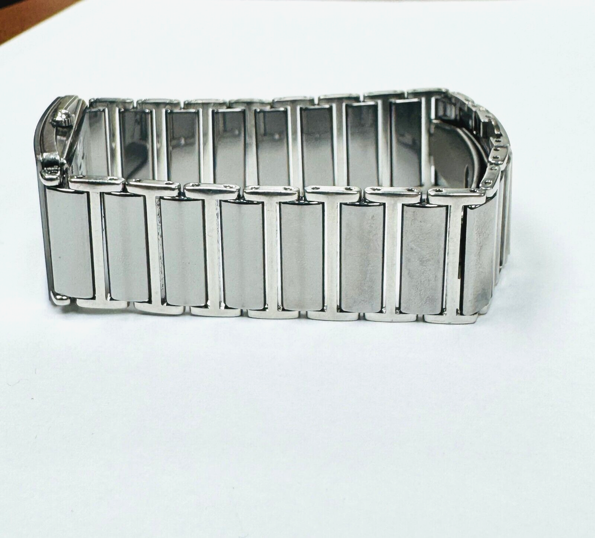 Rado Jubile 24mm Ceramic Silver Band Silver Diamond Dial Date