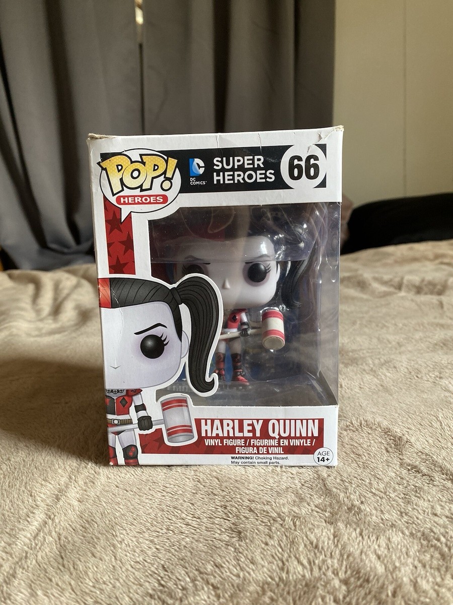 FunkoPop！66 HARLEY QUINN Funko POP! DC Super Heroes Vinyl Figure - HARLEY QUINN #66