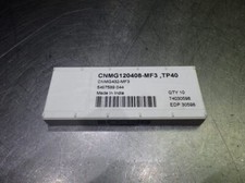 SECO Carbide Inserts QTY10 CNMG432-MF3 / CNMG120408-MF3 TP40 LOC2397