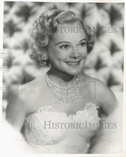 1960 Press Photo Figure skater Sonja Henie - hps18829