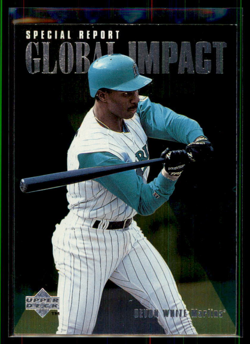 1997 Upper Deck Devon White #191 Florida Marlins