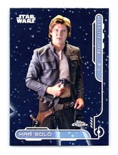2024 Topps Chrome Star Wars RA-3 Han Solo Rebel Alliance Refractor