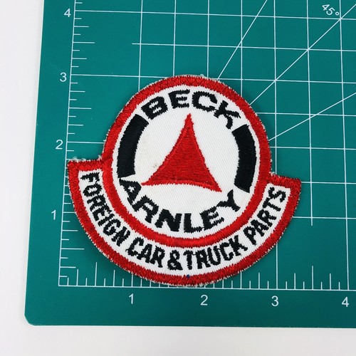 Beck Arnley Foreign Car & Truck Parts Jacket Patch Garage Motorhead - Picture 2 of 3