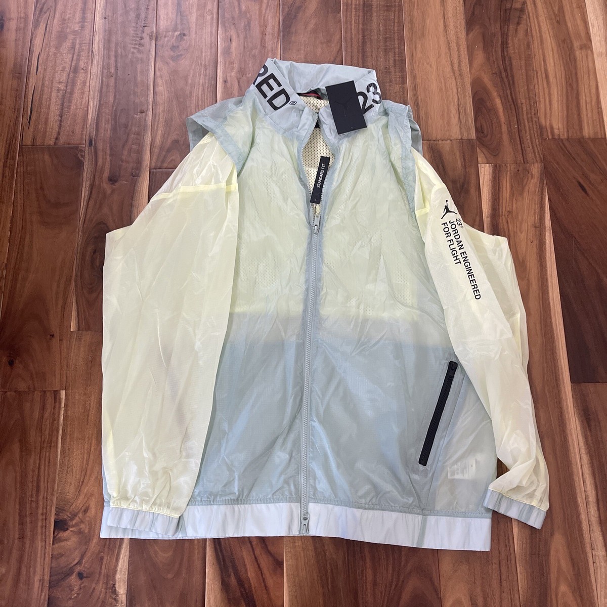Nike Air Jordan 23 Engineered Zip Jacket Luminous Green/Quartz