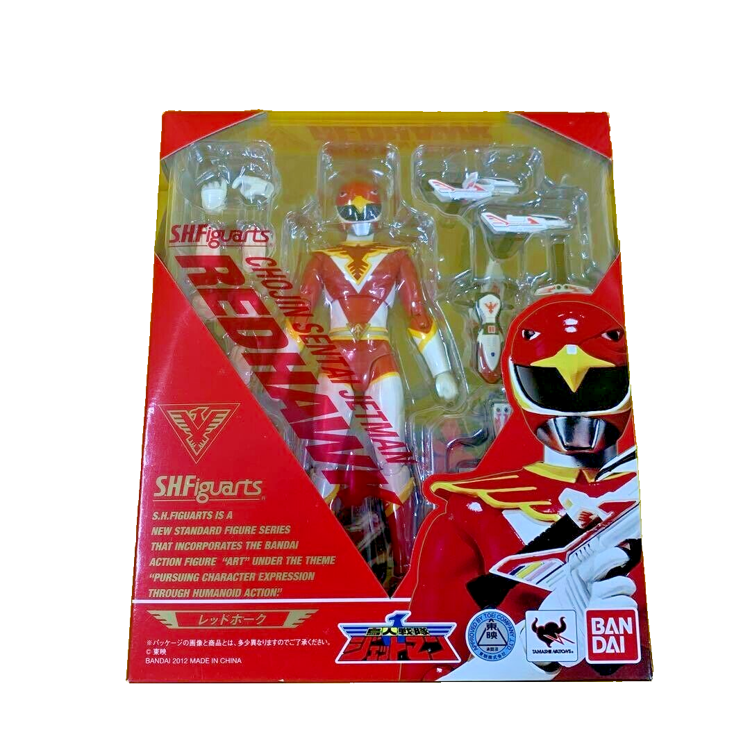 Chojin Sentai Jetman Red Hawk Power Rangers S.H.Figuarts Figure