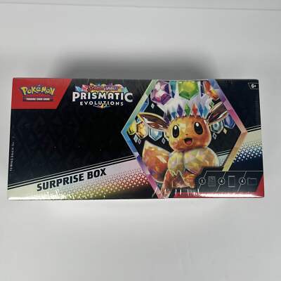 Pokemon TCG SV8.5 Prismatic Evolutions Surprise Box Factory Sealed
