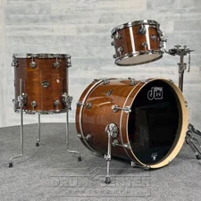 DW Performance 3pc Drum Set 20/12/14 Walnut Lacquer - DCP Exclusive!