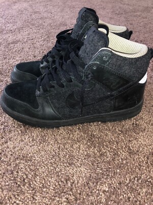 nike dunk high supreme black